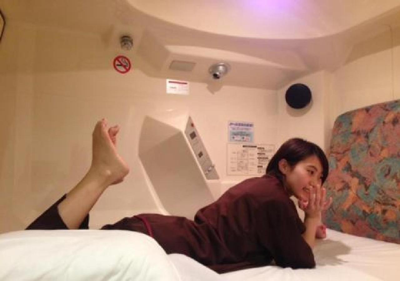 Capsule&spa Grand Sauna Shinsaibashi Kapselhotel